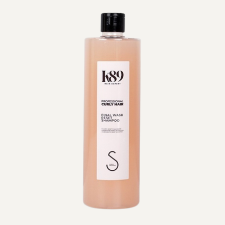 K89 Professional Curly Hair Final Wash Reset очищающий шампунь 500 мл