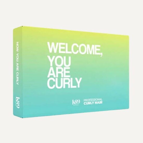 K89 Professional Curly Hair Welcome Pack ceļojuma izmēra komplekts 10 x 100 ml