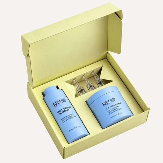 K89 Moisturizing dāvanu komplekts mitrinātiem matiem