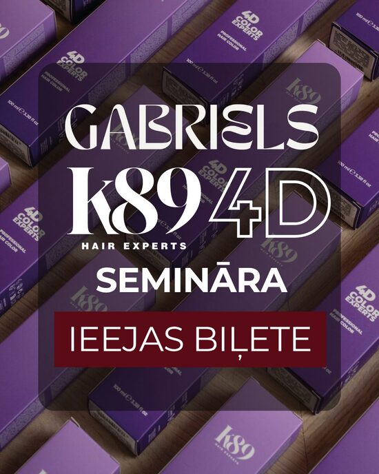K89 4D semināra ieejas biļete