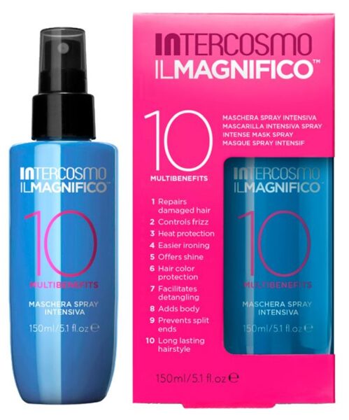 Intercosmo Il Magnifico intensīva maska - sprejs desmit vienā ar vanilīna smaržu 150 ml