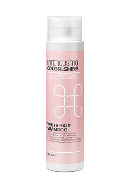 Intercosmo Color & Shine - White hair šampūns ar linsēklām 1000 ml