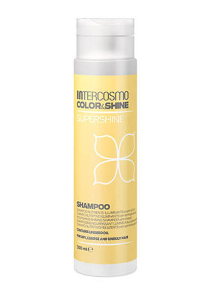 Intercosmo Color & Shine - Supershine šampūns ar linsēklām 300 ml